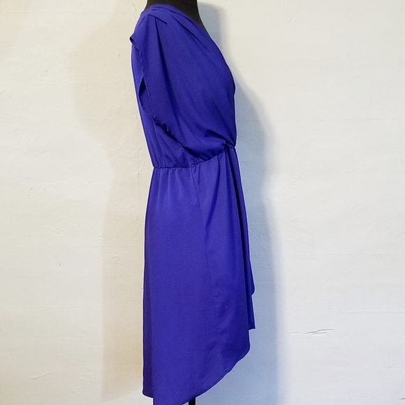 Blue Rain Royal Blue Wrap Dress - Picture 4 of 8